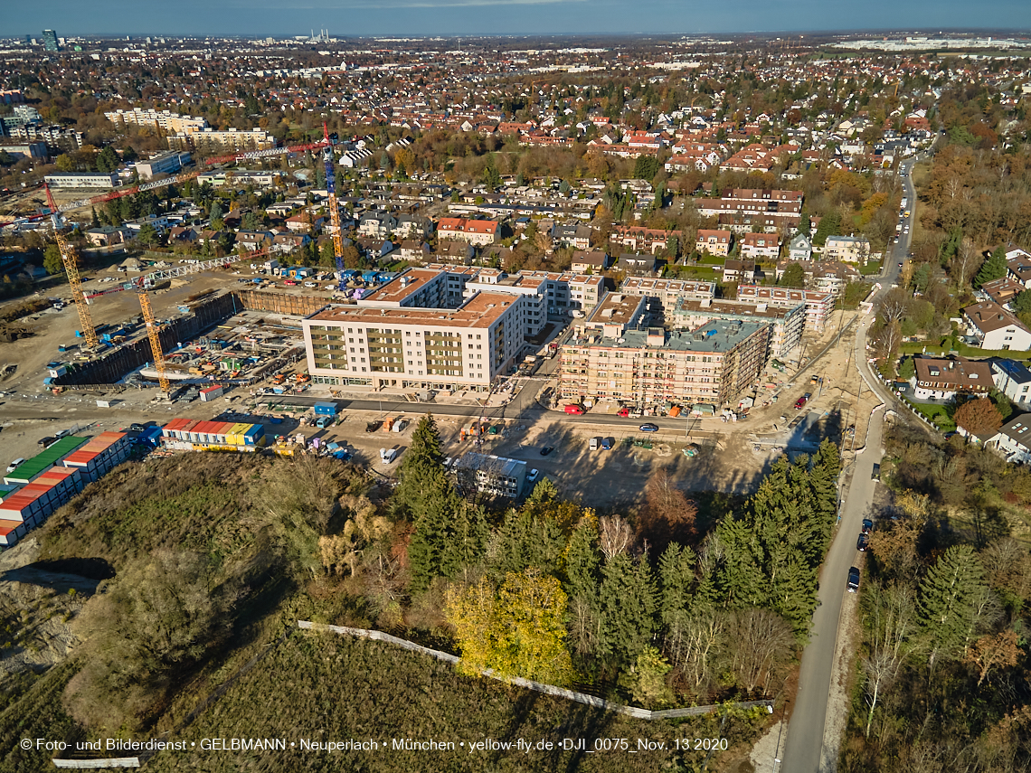 13.11.2020 - Piederstorfer Gelände und Alexisqaurtier am Karl-Marx-Ring in Neuperlach 13.11.2020 - Piederstorfer Gelände und Alexisqaurtier am Karl-Marx-Ring in Neuperlach